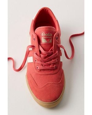 Gola Badminton Court Trainers Shoe - Red