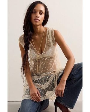 Intimately By Free People After Dark Midi Slip Dress By - Blue