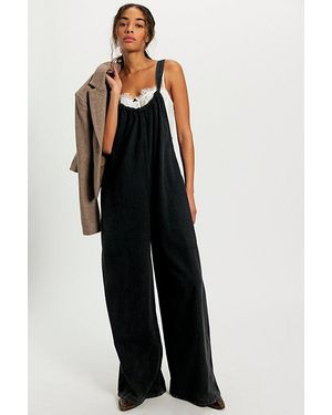 Free People Freebird Jumpsuit - Black