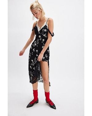 Intimately By Free People Party Crasher Midi Slip - Red