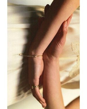 Daisy London Plated Healing Stone Bracelet - Metallic