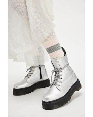 Dr. Martens Jadon Lace-Up Boots - Metallic