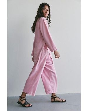 Free People Margarita Jumpsuit - Pink