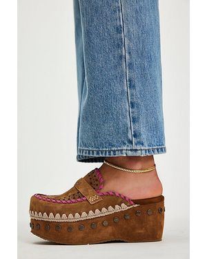 Mou Fountain Wish Clogs - Blue