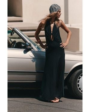 free-est Good Feels Eliza Midi Dress By - Black