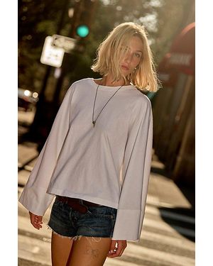 Free People Atlas Dolman Long Sleeve Top - Natural