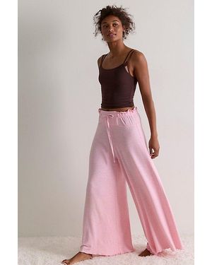 Intimately By Free People Dream State Lounge Trousers By - Pink