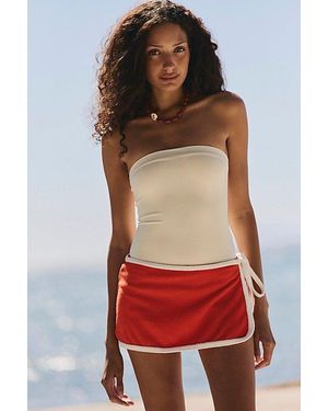 free-est Fire Me Up Terry Skort By - Red