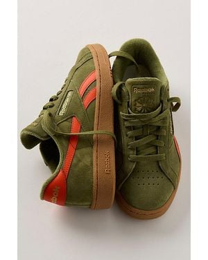 Reebok Club C Grounds Suede Sneakers - Green