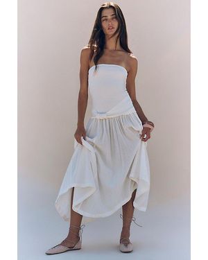 free-est Sable Midi Dress By - White