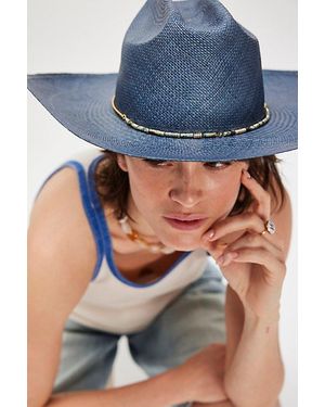 Van Palma Diego Panama Hat - Blue