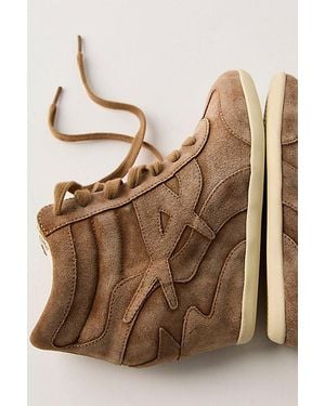 Ash Boradia Wedge Sneakers - Brown