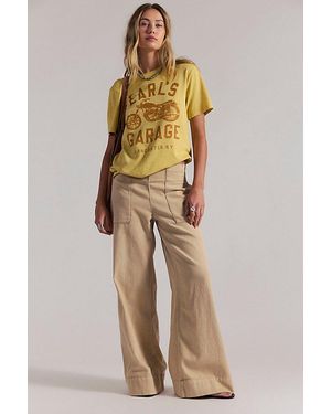 Free People Breezy Denim Pull-On Jeans - Multicolour