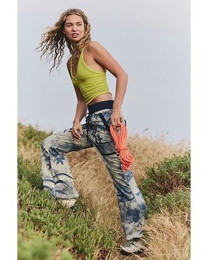 Fp Movement Cascade Cool Climber Printed Pants - Multicolor