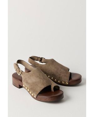 Jeffrey Campbell Piper Clogs - Brown