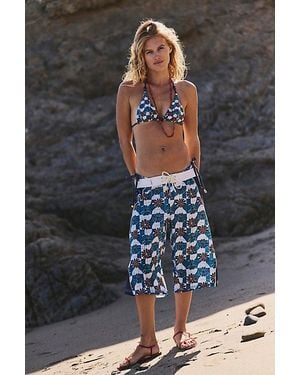 FP x Rusty Turn It Up Long Board Shorts - Grey
