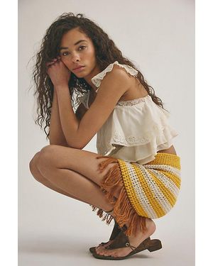 The Farra Twist Skirt - Multicolor