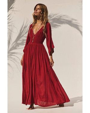 free-est Dixie Maxi Dress By - Red