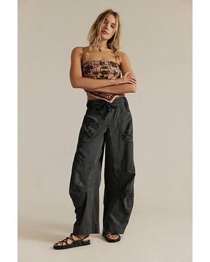 Free People Onset Pull-On Cargo Trousers - Blue