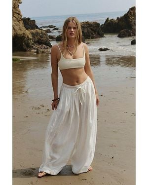 free-est Sweet Escape Linen Trousers By - Multicolour