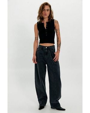 Dala Lido Flatseam Barrel Jeans - Blue