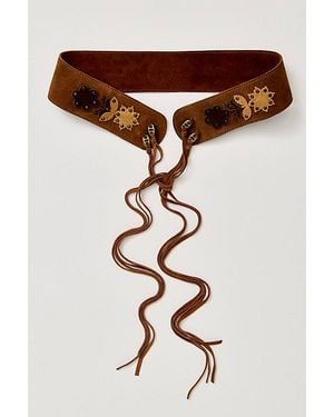 Free People Ivy Wrap Belt - Brown