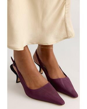 Sam Edelman Bianca Sling Heels By - Brown