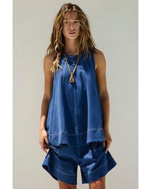 free-est Strada Co-ord Set - Blue