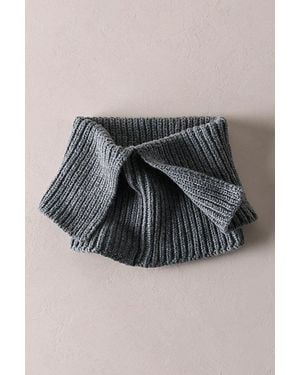 CLÒIMH Wool Folded Neck Warmer - Grey