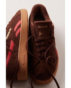 Reebok Club C Grounds Suede Sneakers - Brown