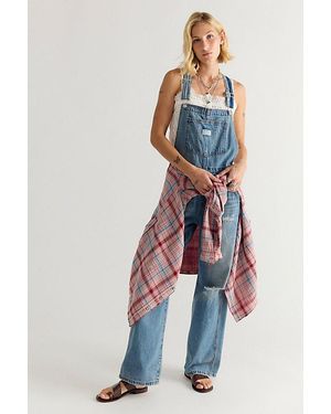 Levi's Full-Length Baggy Overalls - Blue