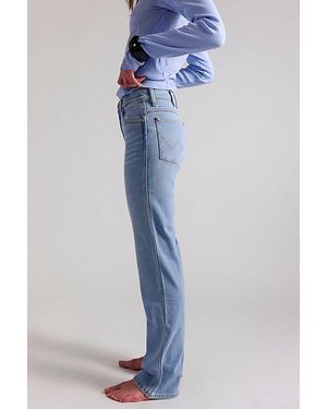 Wrangler Wrancher Mid-Rise Bootcut Jeans - Blue