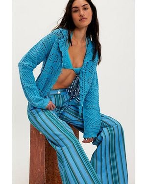 Free People Friend Of A Friend Jumper - Blue