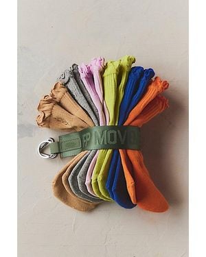 Fp Movement Movement Classic Ruffle Socks - Brown