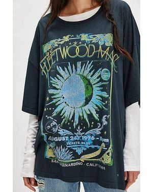 Daydreamer Fleetwood Mac On Tour Tee By - Multicolor