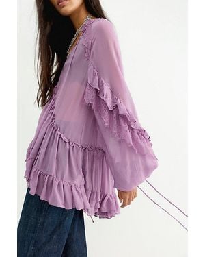 Free People Caro Tunic - Purple