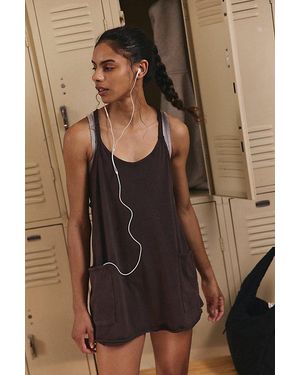 Fp Movement Hot Shot Mini Dress - Brown