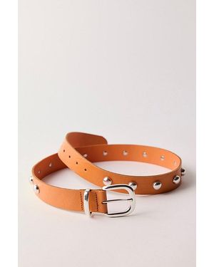 Free People Rhodes Stud Belt - Orange