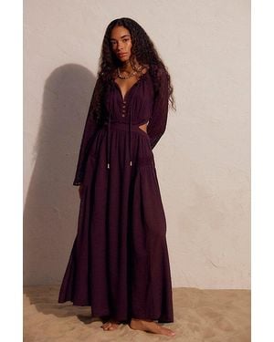free-est Lacie Maxi Dress By - Purple