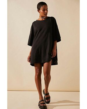 free-est Essential Extreme Tee Mini Dress By - Natural