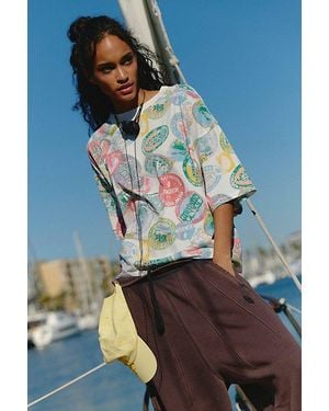 Fp Movement Tackle Printed Tee - Blue