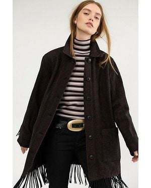 Pendleton Jolene Western Fringe Jacket - Black