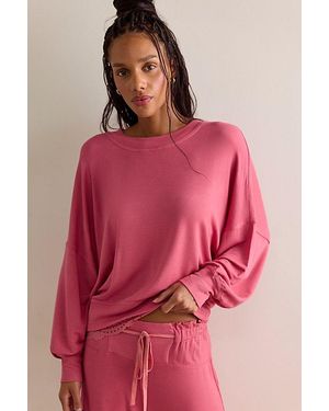 Free People Dream State Pullover - Pink