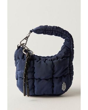 Fp Movement Quilted Micro Pouch - Blue