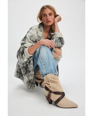 Free People Bronte Belt Wrap Boots - Brown