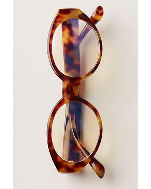 Free People Beatrice Round Light Glasses - Multicolor