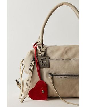 Free People Heart Lanyard Bag Charm - Red
