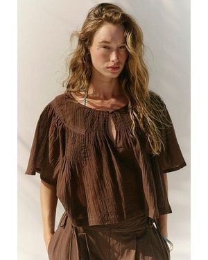 Free People Layla Top - Brown