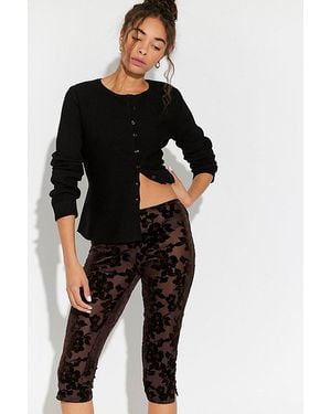Intimately By Free People Loved You First Capris - Black