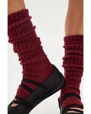 Free People Solid Everyday Legwarmers - Red